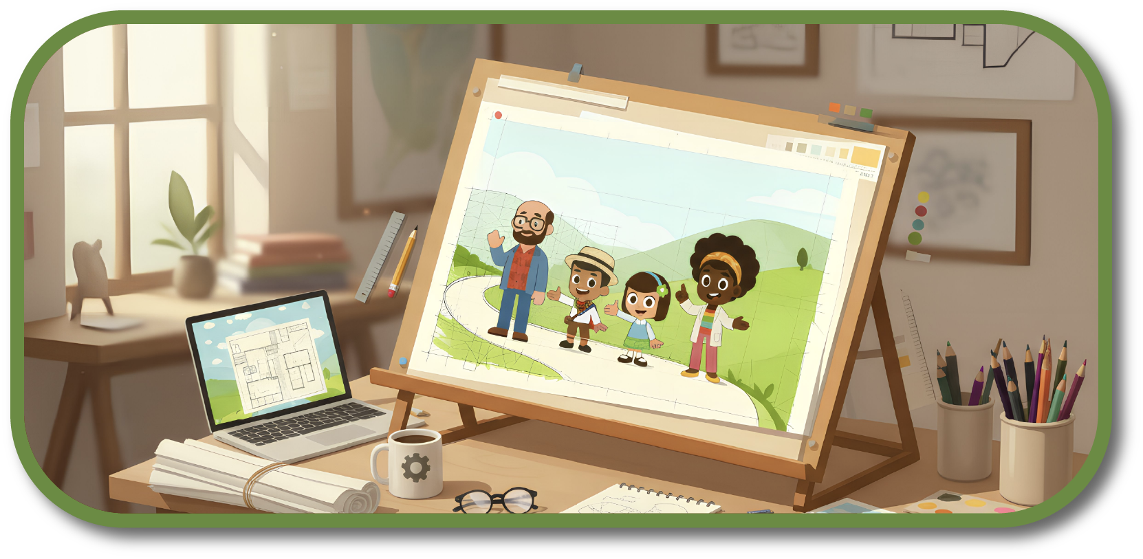 Ilustración del proceso y evolución del proyecto